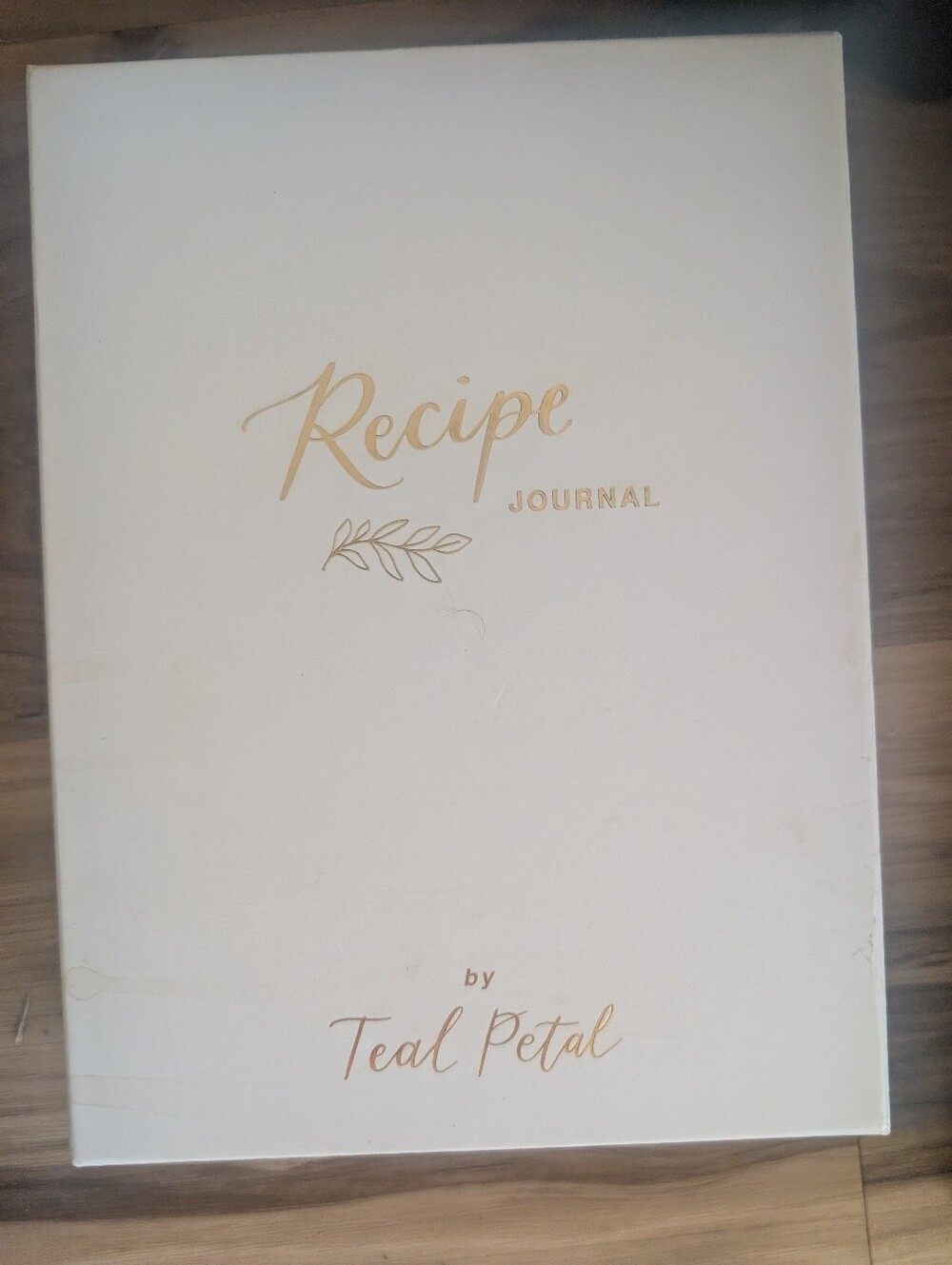 Brand New Recipe Book hardcover and ready for you to customize!
